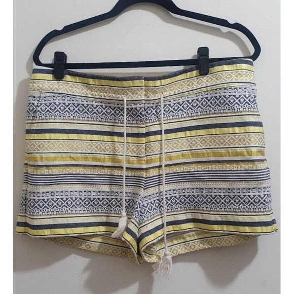 ANN TAYLOR LOFT- WOMENS RIVERA BROCADE SHORTS Size 10 - Picture 2 of 9